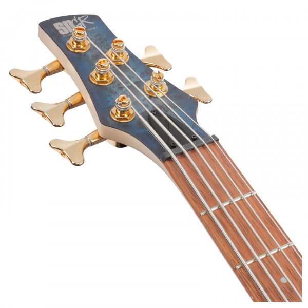 Ibanez SR305EDX-CZM, Cosmic Blue Frozen Matte - Neck