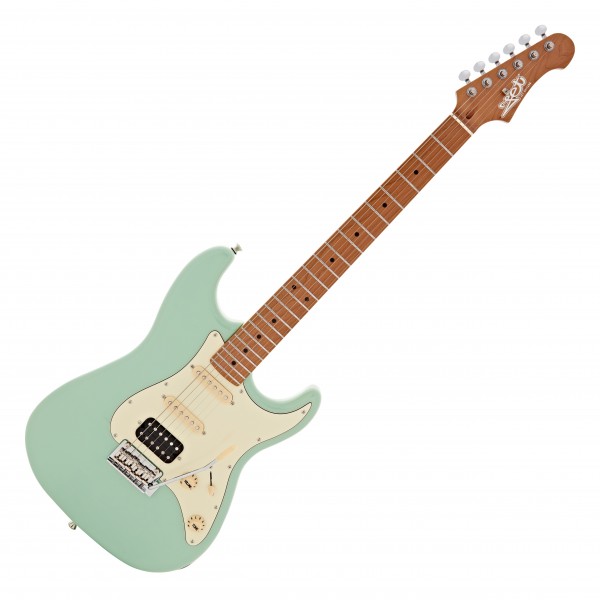 JET Guitars JS-400 HSS Roasted Maple, Sea Foam Green