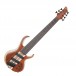Ibanez BTB7MS-NML, Natural Mocha Low Gloss - Front, Upright