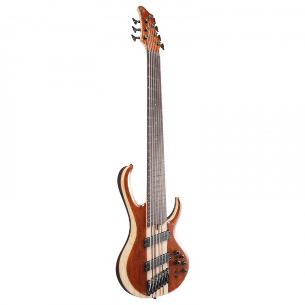 Ibanez BTB7MS-NML, Natural Mocha Low Gloss - Front, Angled