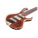 Ibanez BTB7MS-NML, Natural Mocha Low Gloss - Body Front, Angled