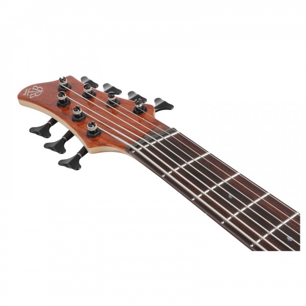 Ibanez BTB7MS-NML, Natural Mocha Low Gloss - Neck, Top