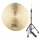 Meinl Practice HCS 14" Hi-Hats & Gear4music Hi-Hat Stand, Black