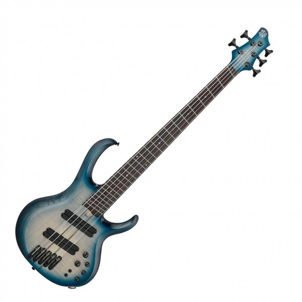 Ibanez BTB705LM-CTL, Cosmic Blue Starburst Low Gloss - Front, Upright