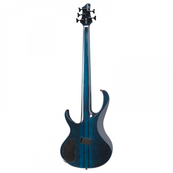 Ibanez BTB705LM-CTL, Cosmic Blue Starburst Low Gloss - Rear, Upright