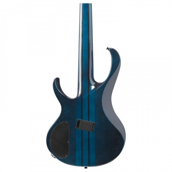 Ibanez BTB705LM-CTL, Cosmic Blue Starburst Low Gloss - Body Closeup, Rear