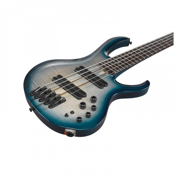 Ibanez BTB705LM-CTL, Cosmic Blue Starburst Low Gloss - Body Angled, Front