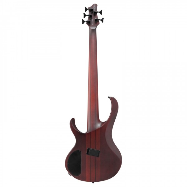 Ibanez BTB705LM-NNF, Natural Browned Burst Flat - Rear, Upright