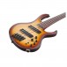 Ibanez BTB705LM-NNF, Natural Browned Burst Flat - Body Angled, Top