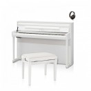 Kawai CA901 Digital Piano Package, Satin White