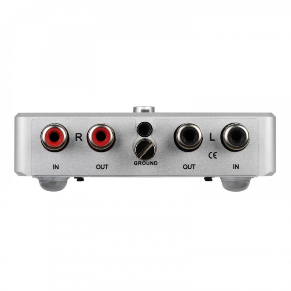 Clearaudio Nano V2 Phono Stage, Black Back View