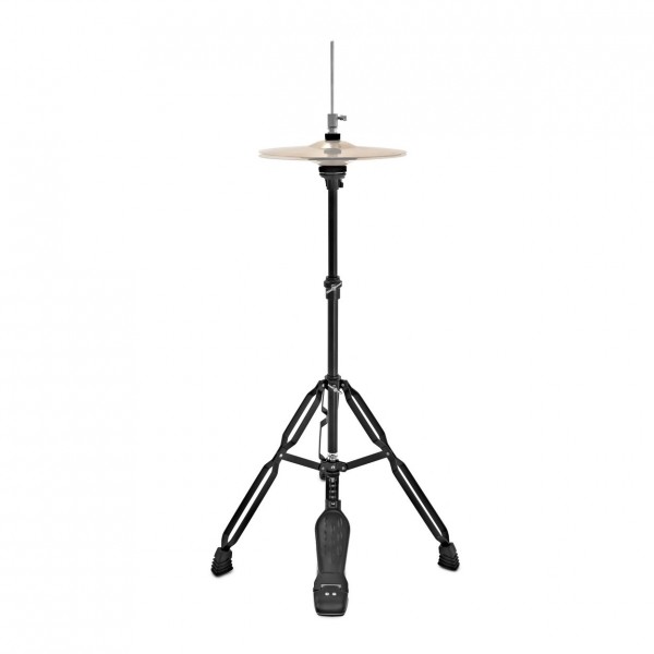 Hi-Hat Stand by Gear4music, Black - Cymbal example