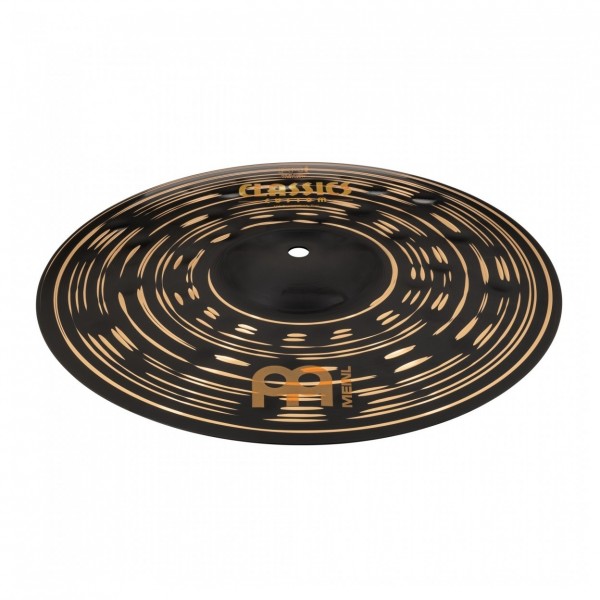 Meinl Classics Custom Dark 13" Hi-Hats - Angle