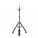 Hi-Hat Stand by Gear4music, Black - Cymbal Example