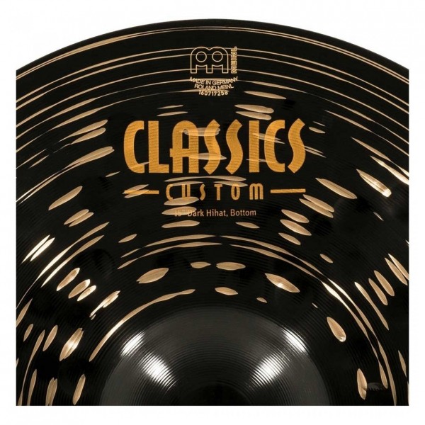 Meinl Classics Custom Dark 15" Hi-Hats - Logo 1
