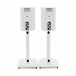 AVCOM 500mm Speaker Stands, White (Pair)