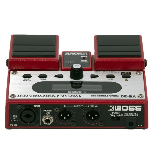 Boss VE-20 Vocal Performer Procesador de Efectos de Voz | Gear4music