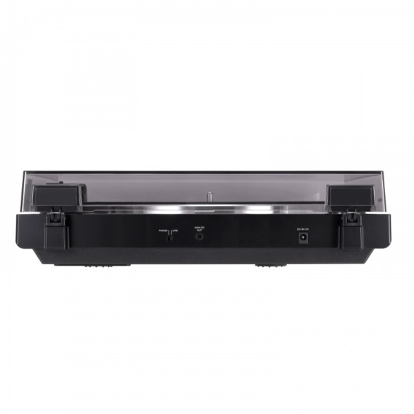 Audio Technica AT-LP60XBK Automatic Belt Drive Turntable, Black Back View