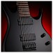 G4M 529 Electric Guitar, 7-String, Jet Black