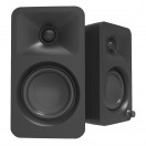 Kanto Ora Aktiver Referenz-Tischlautsprecher mit Bluetooth, schwarz