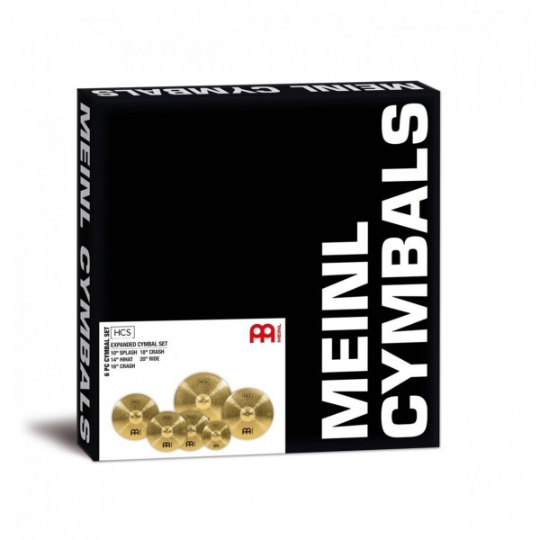 Meinl HCS Expanded Cymbal Set - Packaged
