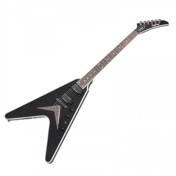 Epiphone Dave Mustaine Flying V Custom, Black Metallic