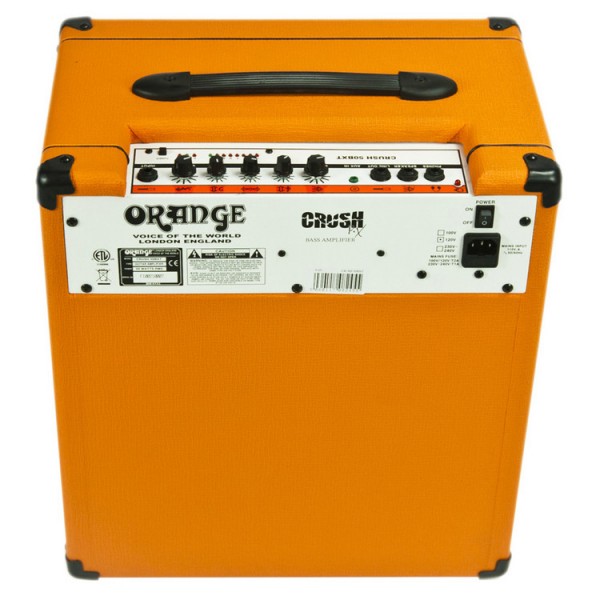 Orange Crush PiX CR50BXT Bass Combo Amp (Back)