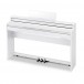 Casio AP-S450 Digital Piano, White - Side view,closed lid