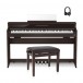 Casio Zestaw pianina cyfrowego AP-S450, brązowy