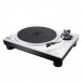 Technics SL-1500C Hi-Fi Turntable, White Front View