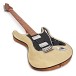 LA Select Electric Guitar HH By Gear4music, Natural Flame