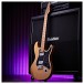 LA Select Electric Guitar HH By Gear4music, Natural Flame