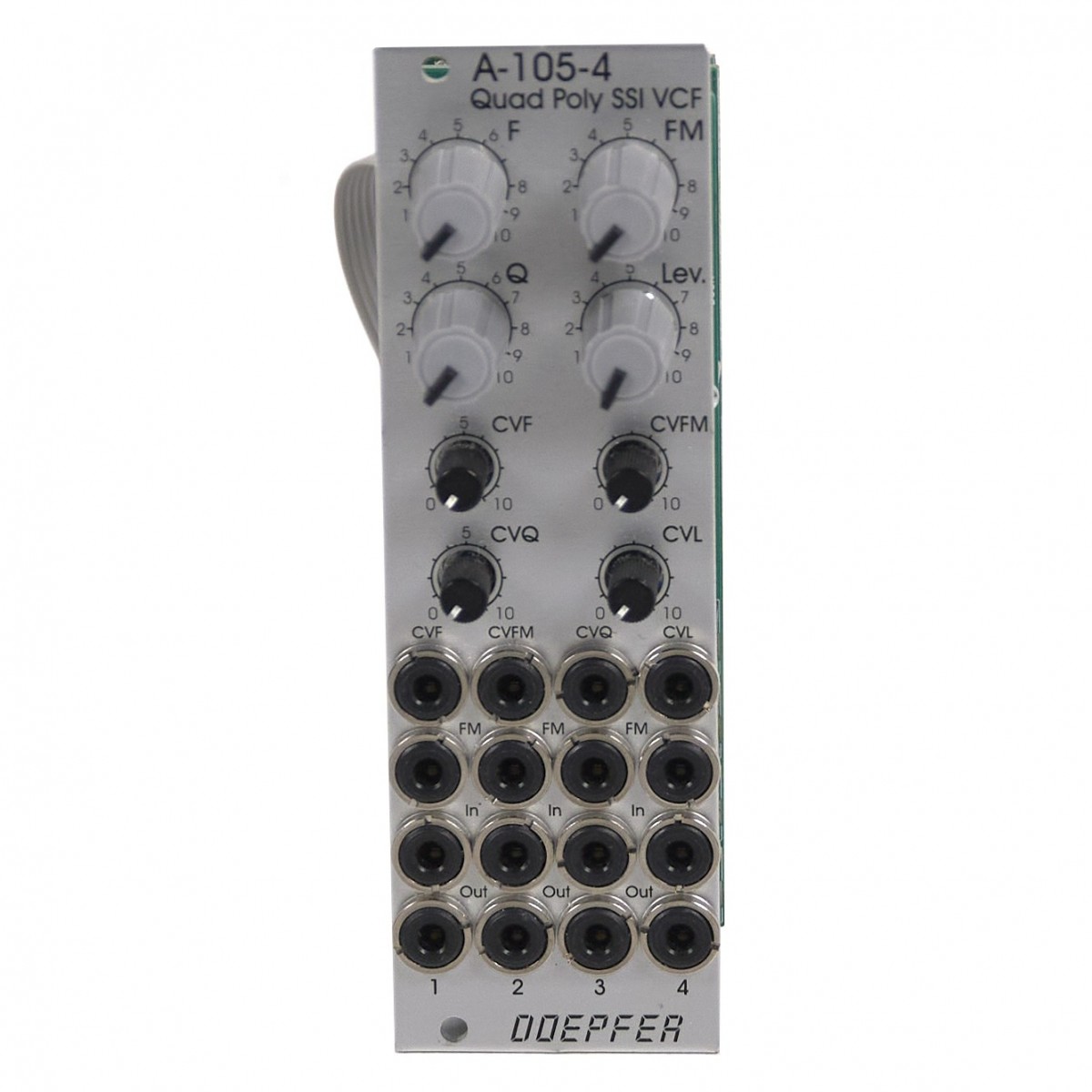 Quad Vcf Module Doepfer A-105-4 Quad SSM VCF - Secondhand at Gear4music