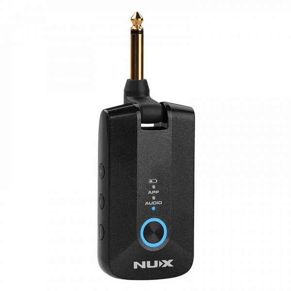 Nux MP-3 Guitar Headphhone Amp - Angled
