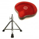 Roc N Soc Cycle Seat & Three Leg High Base, Red
