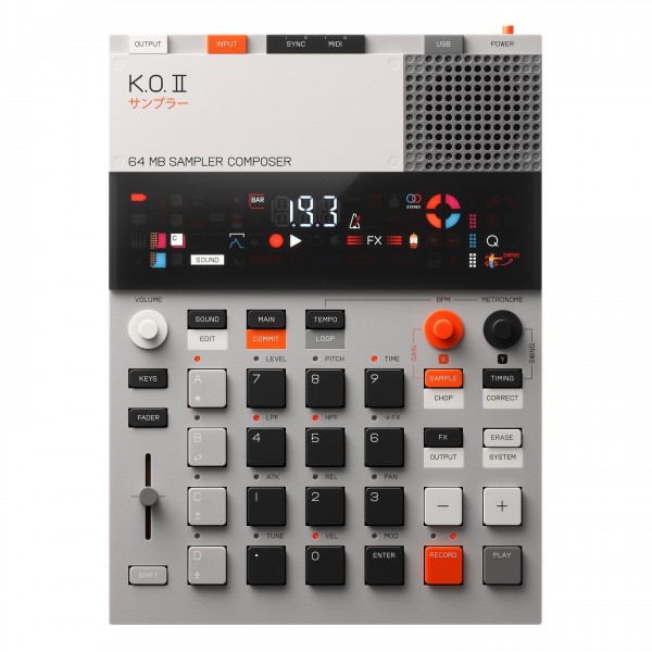 Teenage Engineering EP 133 K.O II Sampler - Top