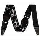 Fender Swell Neoprene Logo Strap, Running Logo, 2.5"