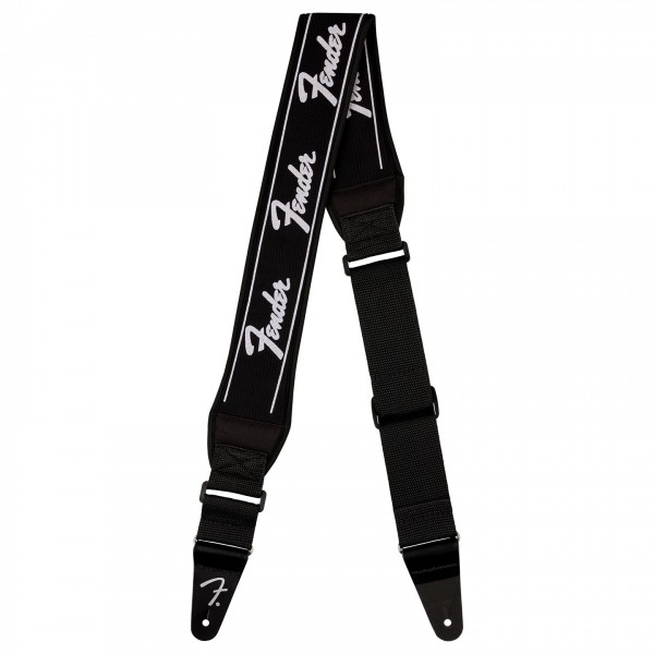 Fender Swell Neoprene Logo Strap, Running Logo, 2.5"