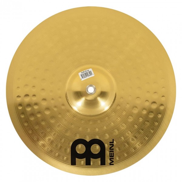 Meinl Marching 14" Brass Student Cymbal Pair, includes BR3 Straps - Bottom