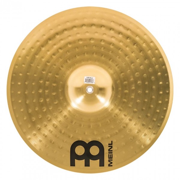 Meinl Marching 18" Brass Student Cymbal Pair, includes BR3 Straps - Bottom
