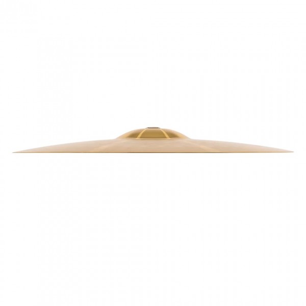 Meinl Marching 16" Brass Student Cymbal Pair, includes BR3 Straps - Profile