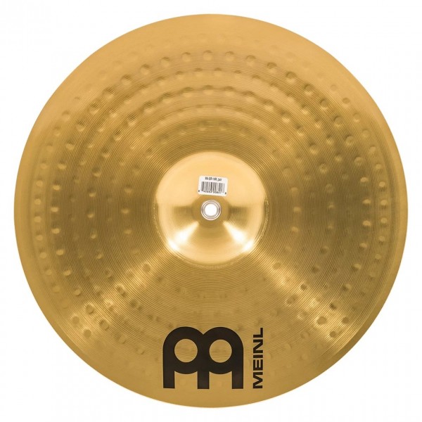 Meinl Marching 16" Brass Student Cymbal Pair, includes BR3 Straps - Bottom