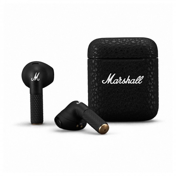 Marshall MINOR III Earbuds with Charging Case, Black - Main