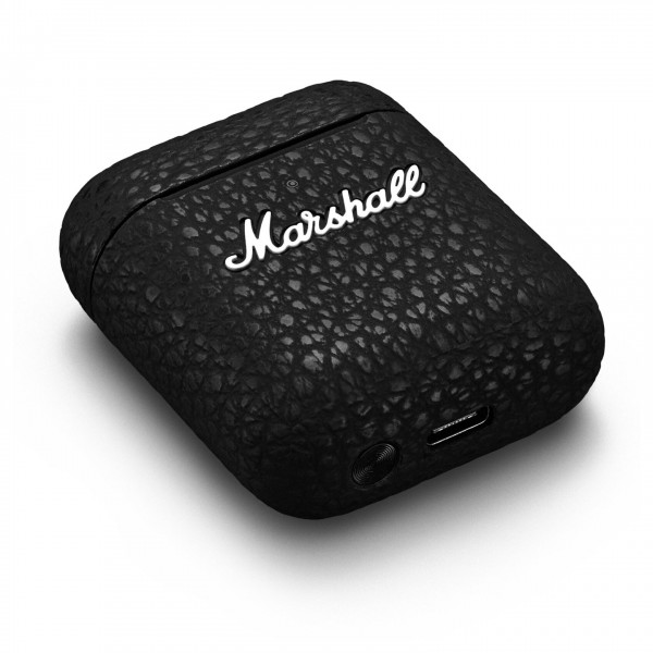 Marshall MINOR III Earbuds with Charging Case, Black at Gear4music