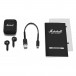Marshall MINOR III Earbuds with Charging Case, Black - Full Contents