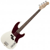 Squier Mike Dirnt Bass, Arctic White