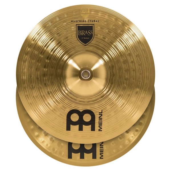Meinl Marching 13" Brass Student Cymbal Pair, includes BR3 Straps