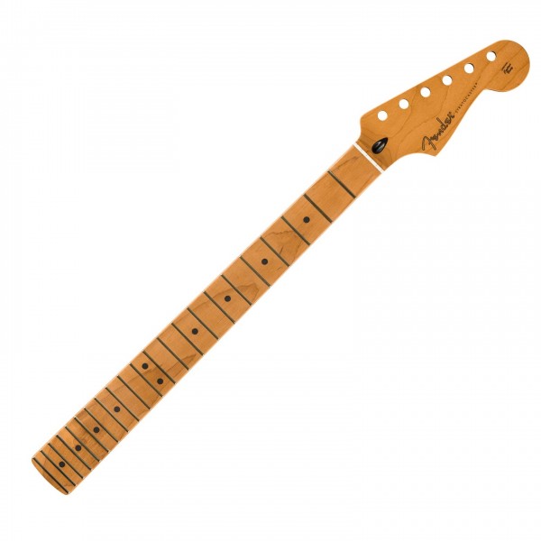Fender Satin Roasted Maple Stratocaster Neck 12", Flat Oval Shape