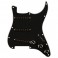 Fender Pre-Wired Strat Pickguard, Pure Vintage 65 w/RWRP Midde, Black