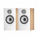 Bowers & Wilkins 607 S3 Bookshelf Speakers (Pair), Oak Front View